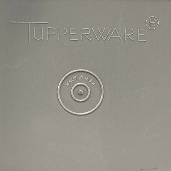 Tupperware Deviled Egg Keeper Tray Complete Set 4-Piece Vtg 70s Tan White 723-3 - Picture 5 of 7